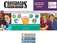 Tablet Screenshot of crossroadsanhosp.com